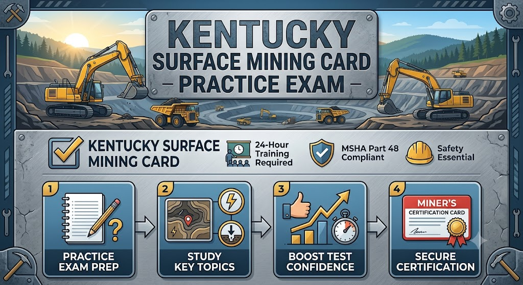 Kentucky Surface Mining Card Practice Exam Banner