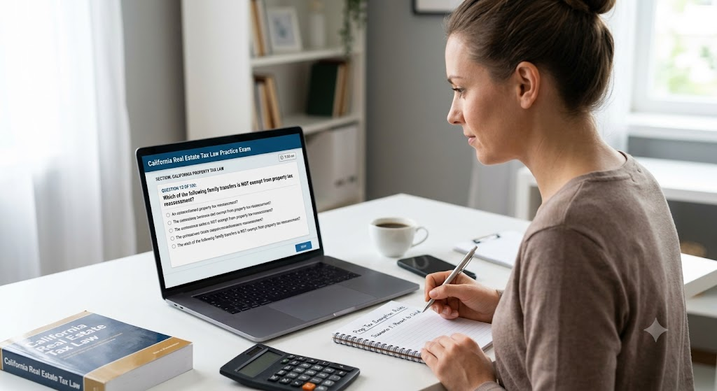 15-Hour California Real Estate Tax Law Course (Qualifying Education) Practice Test Banner