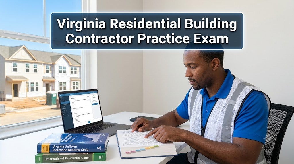Virginia Residential Building Contractor (RBC) Practice Test Banner