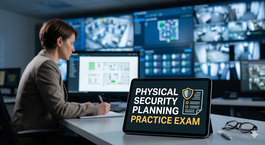 Physical Security Planning and Implementation Practice Test Banner