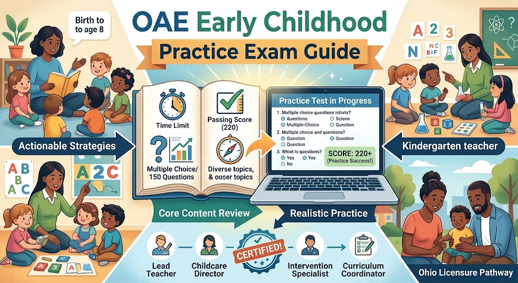 OAE Early Childhood Practice Exam Guide Banner