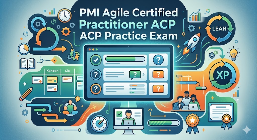 PMI Agile Certified Practitioner (ACP) Practice Exam Banner