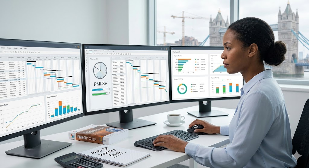 PMI Scheduling Professional Certification (PMI-SP) Practice Exam Banner