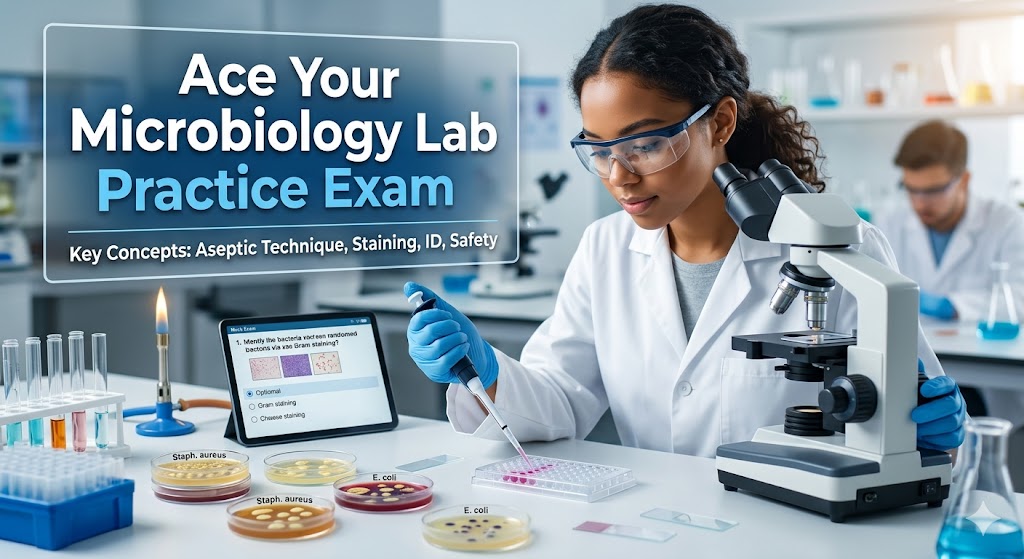 Microbiology Lab Practice Banner