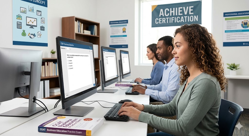 OSAT Business Education Practice Exam Banner