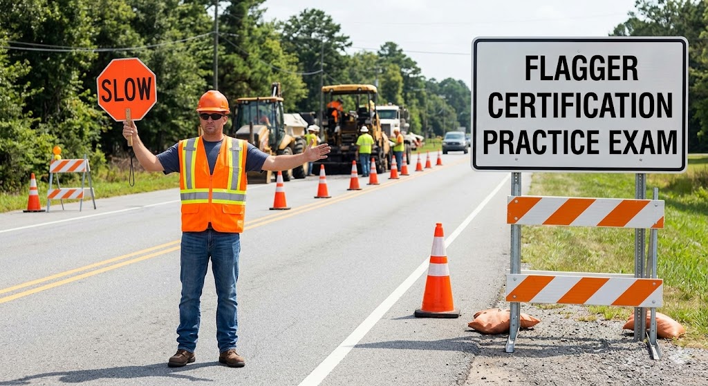 Flagger Certification Practice Test Banner
