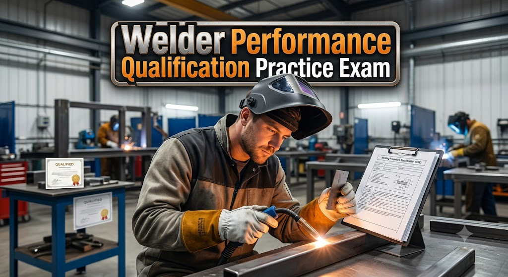 Welder Performance Qualification Practice Test Banner