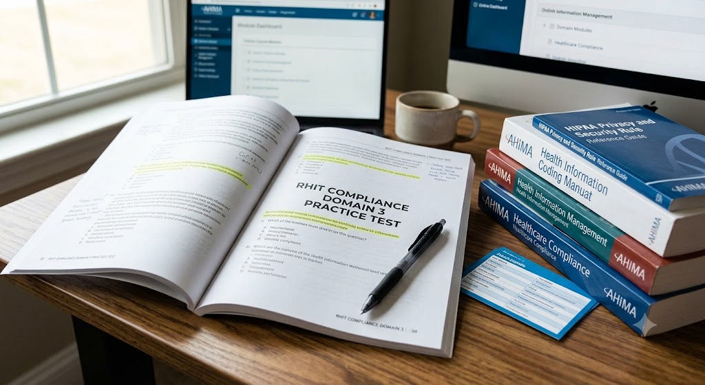 RHIT Compliance Domain 3 Practice Test Banner