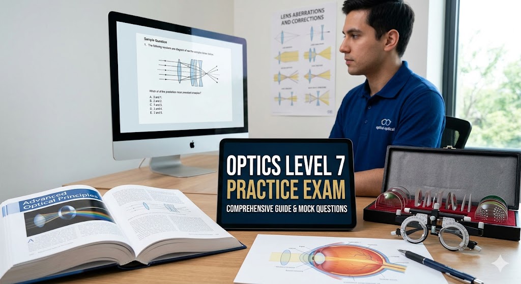 Optics 7 Practice Test Banner