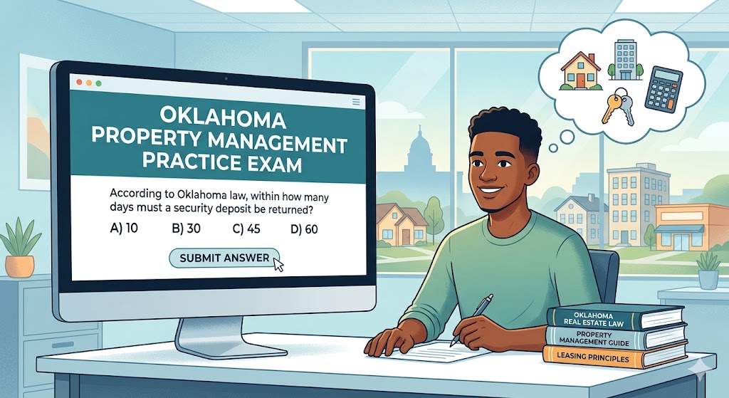 Oklahoma Property Management Practice Test Banner