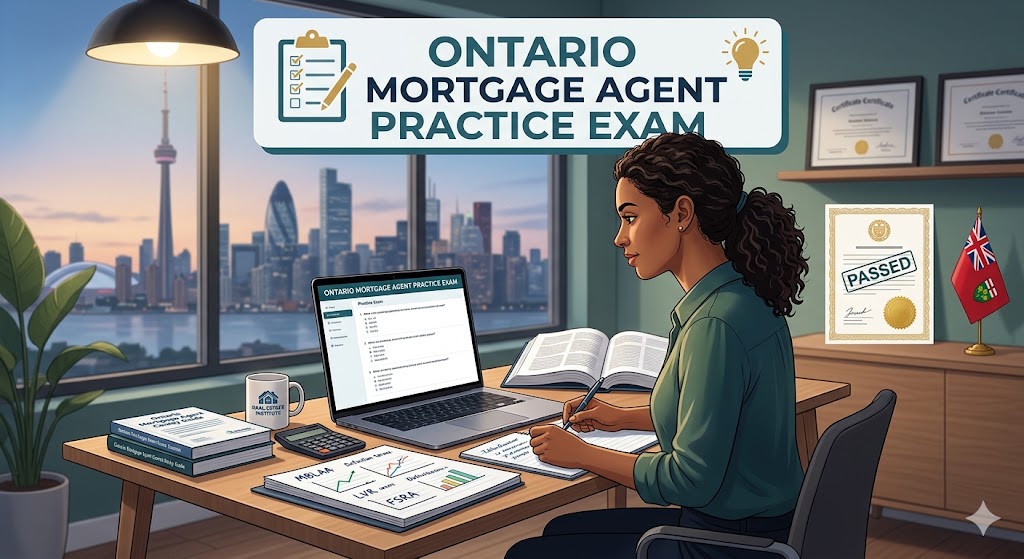 Ontario Mortgage Agent Practice Exam Banner
