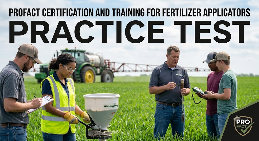 ProFACT Certification and Training for Fertilizer Applicators Practice Test Banner