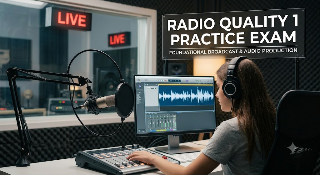 Radio Quality 1 Practice Exam Banner