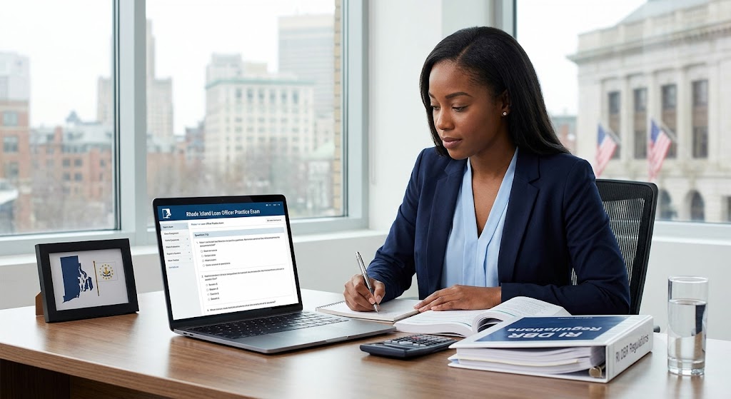Rhode Island Loan Officer Practice Test Banner