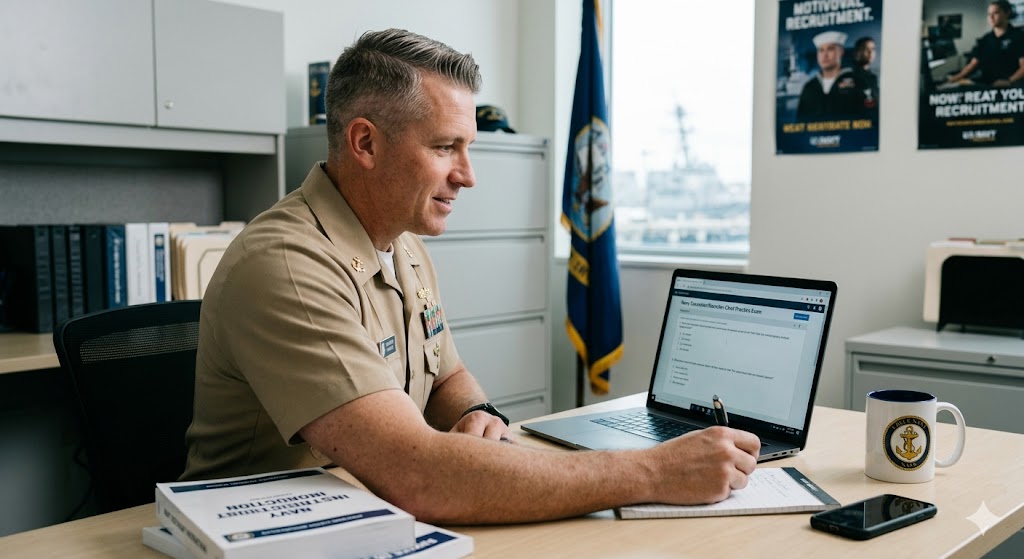 Navy Counselor/Recruiter Chief Practice Exam Banner