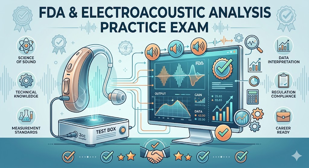 FDA & Electroacoustic Analysis Practice Test Banner