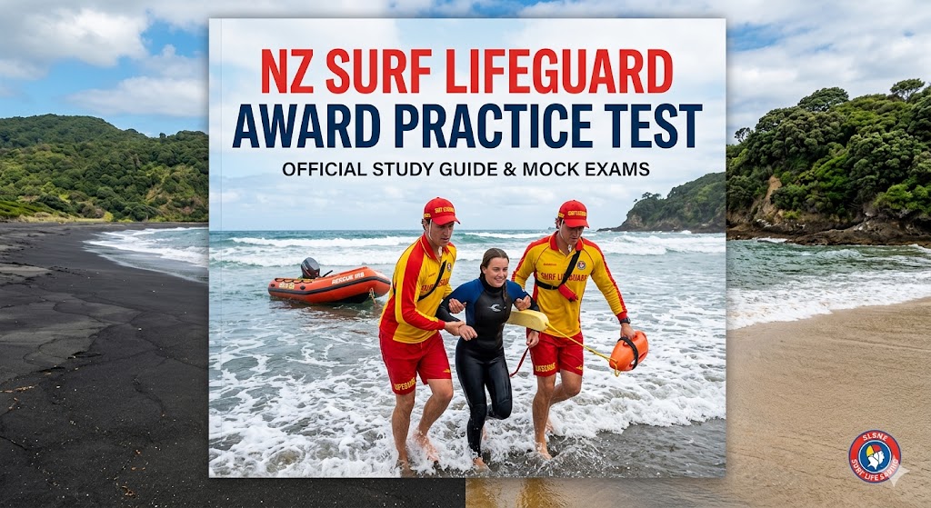 NZ Surf Lifeguard Award Practice Test Banner