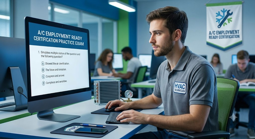 A/C Employment Ready Certification Practice Test Banner