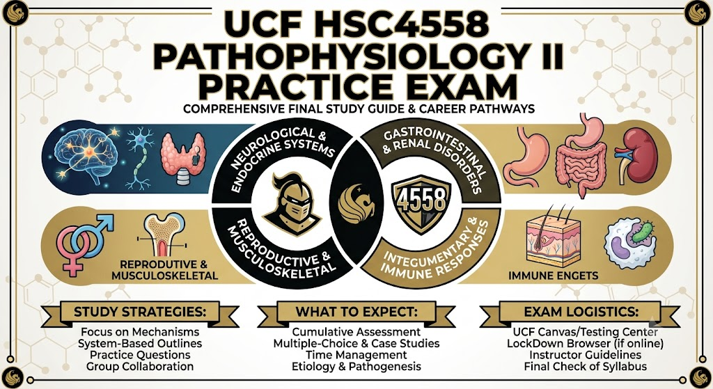 University of Central Florida (UCF) HSC3147 Introduction to Pharmacology Practice Exam Banner