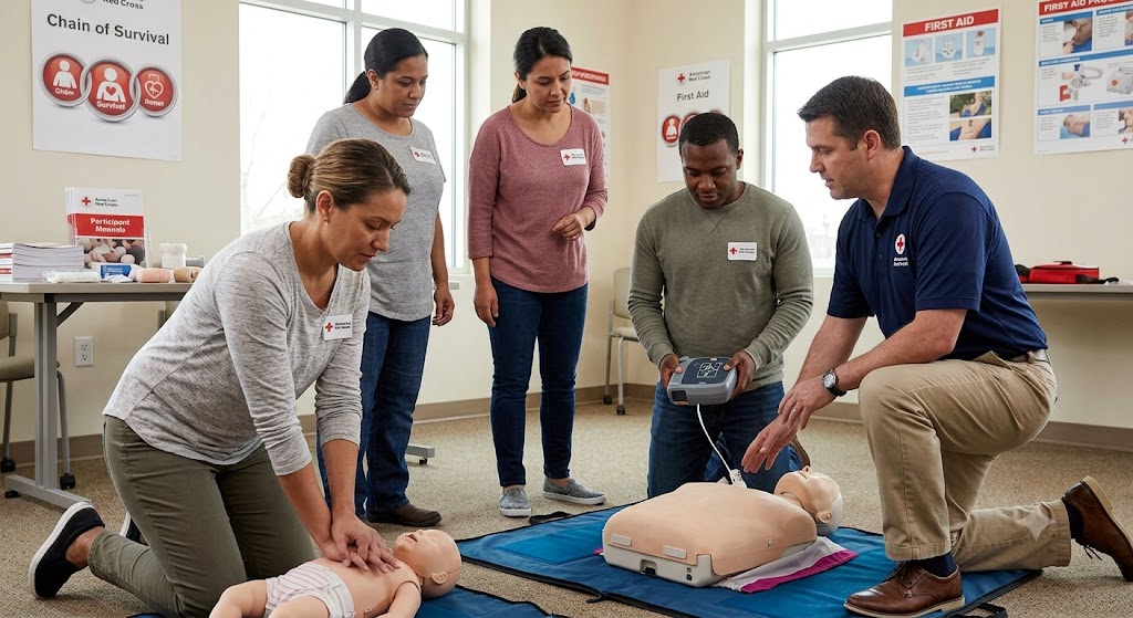 Red Cross Adult, Child and Baby First Aid/CPR/AED Practice Test Banner