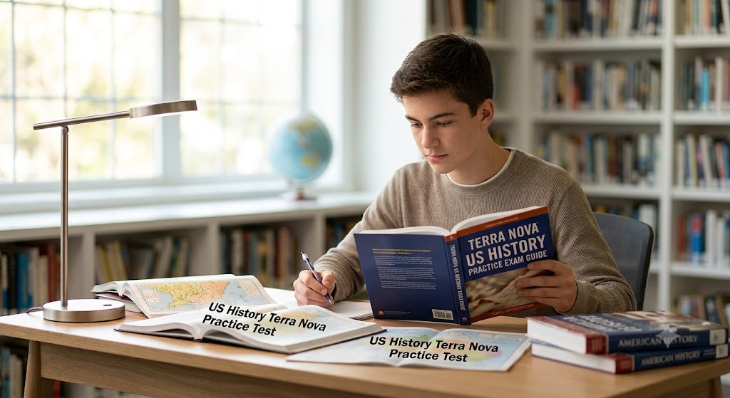 US History Terra Nova Practice Test Banner