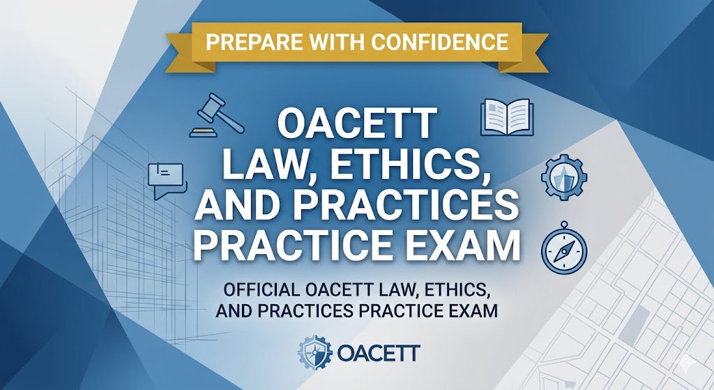 OACETT Law & Ethics Practice Exam Banner
