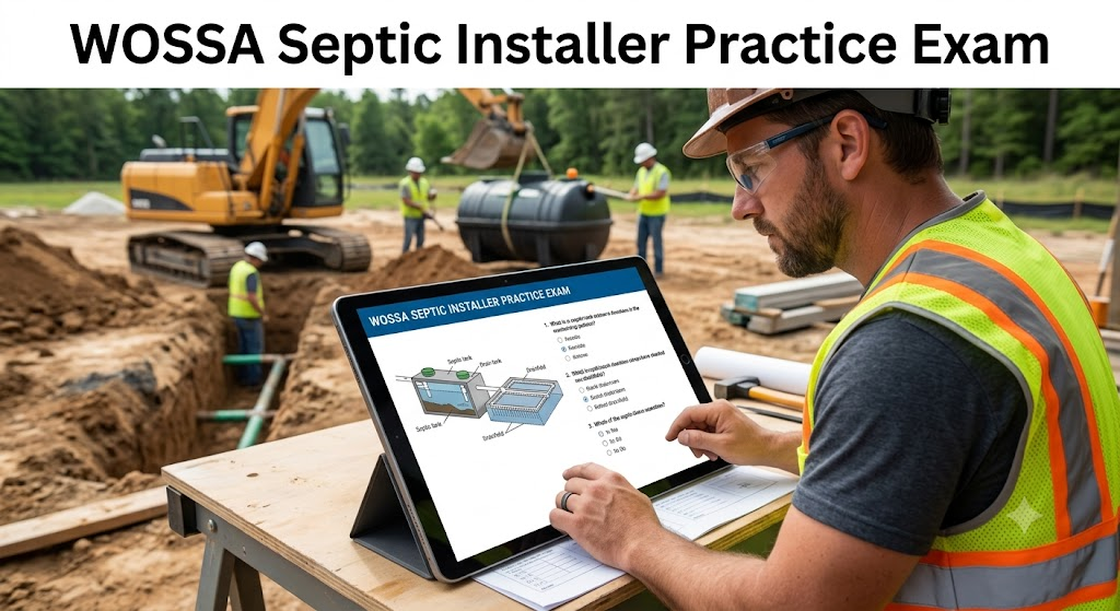 WOSSA Septic Installer Practice Test Banner