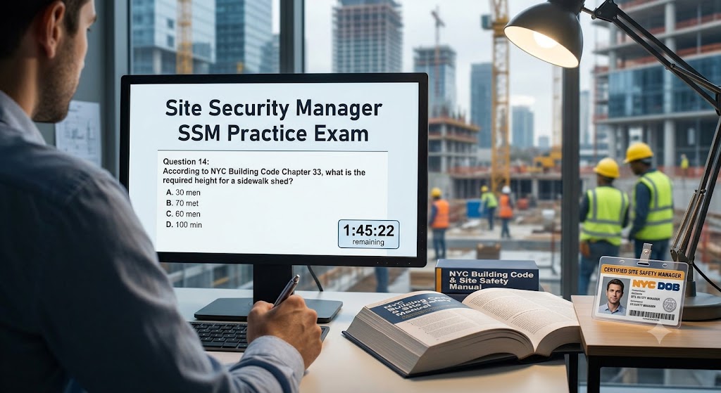 Site Security Manager (SSM) Practice Exam Banner