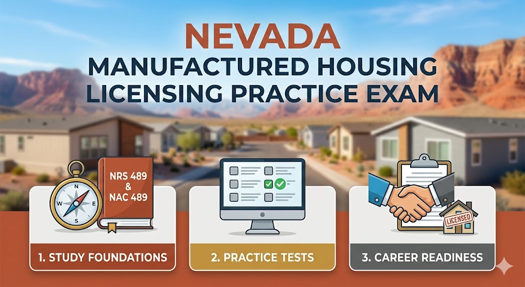 Nevada Manufactured Housing Licensing Practice Exam Banner