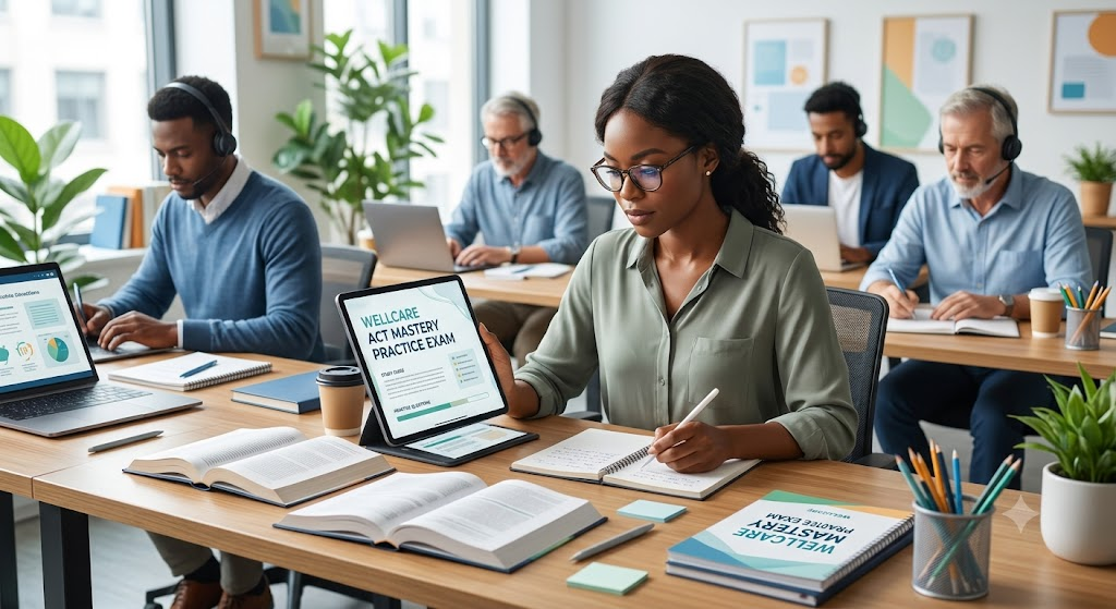 Wellcare ACT Mastery – Broker and Employee Practice Exam Banner