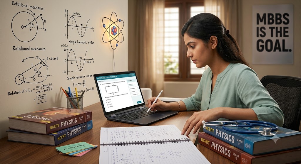NEET Physics Practice Exam Banner