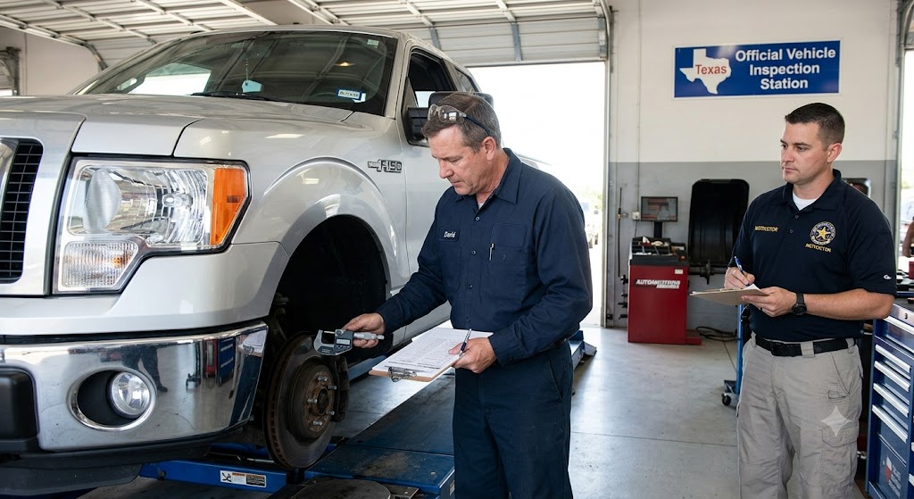 Texas Vehicle Safety Inspection Certification Banner