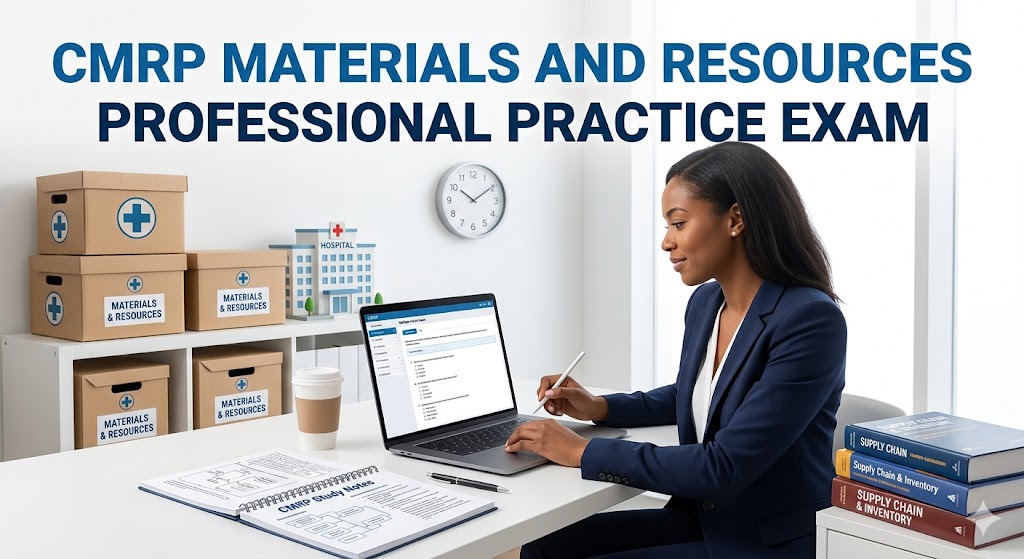 Certified Materials and Resources Professional (CMRP) Practice Test Banner