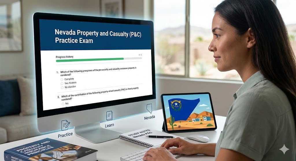 Nevada Property and Casualty (P&C) Practice Exam Banner