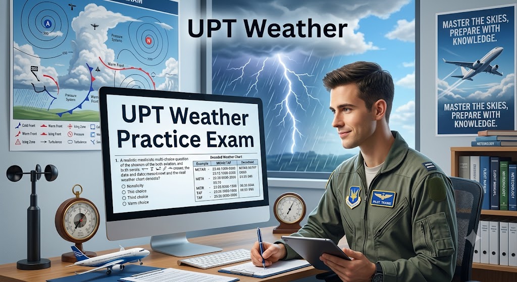 UPT Weather Practice Test Banner