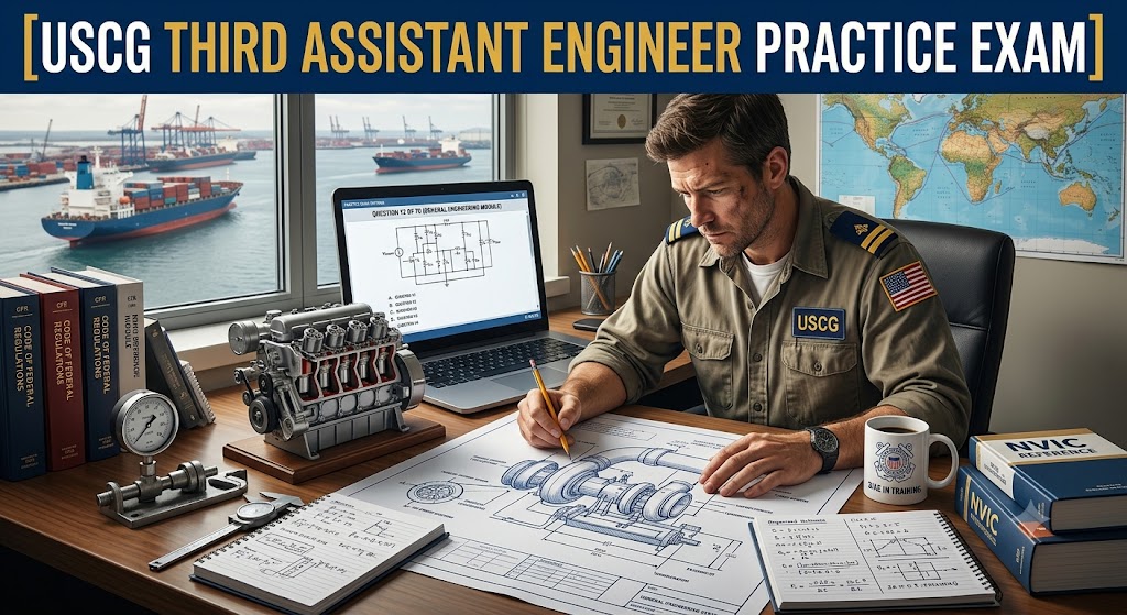 USCG Third Assistant Engineer – Engineering Safety & Environmental Protection (Q534) Practice Exam Banner