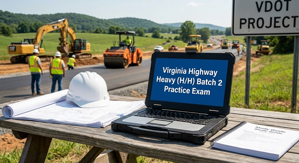 Virginia Highway Heavy (H/H) Batch 2 Practice Exam Banner