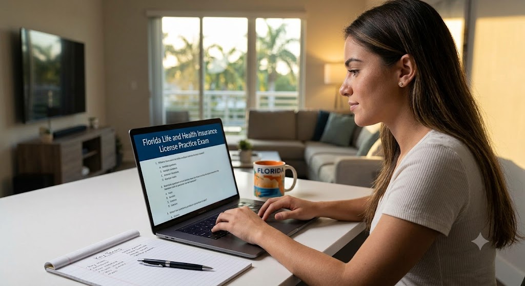 Florida Life and Health Insurance License Practice Test Banner