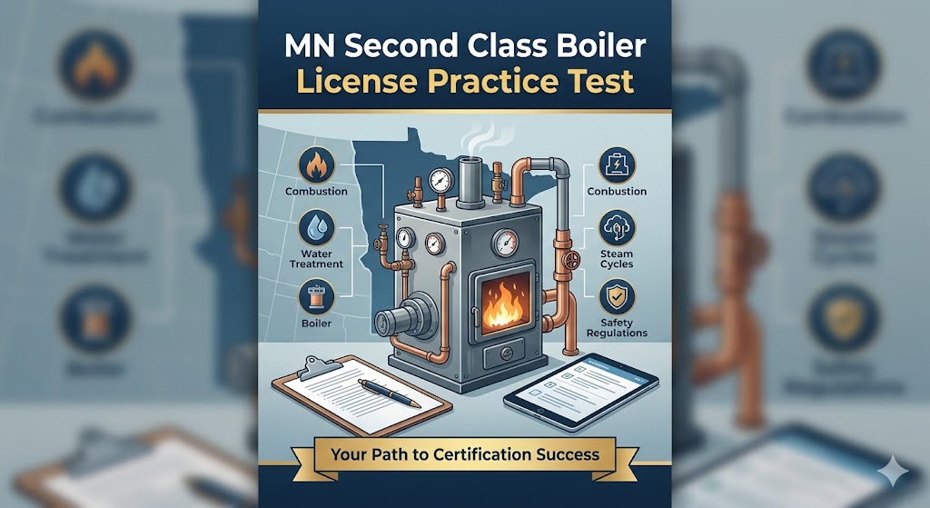 Minnesota Second Class Boiler Licenses Practice Test Banner