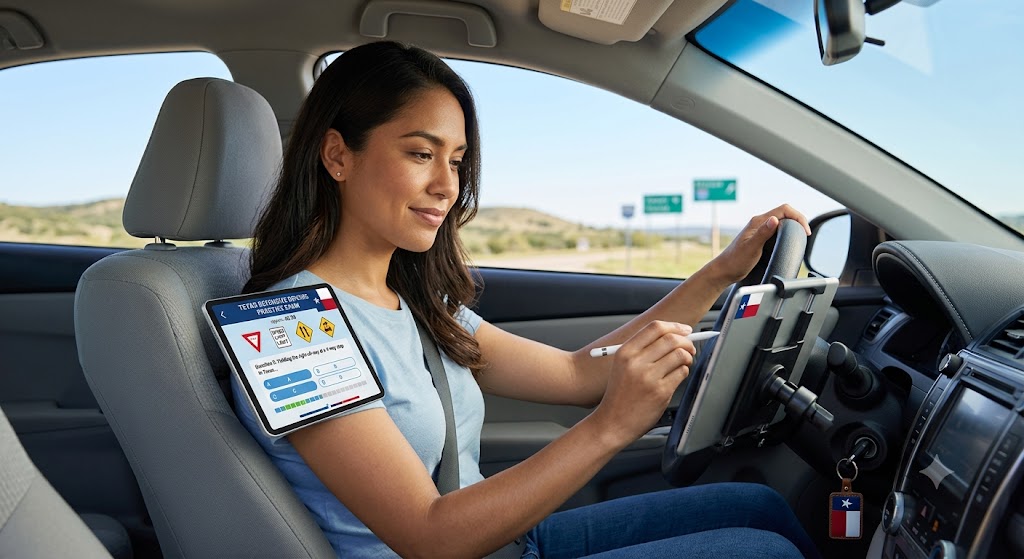 Texas Defensive Driving Written Practice Test Banner