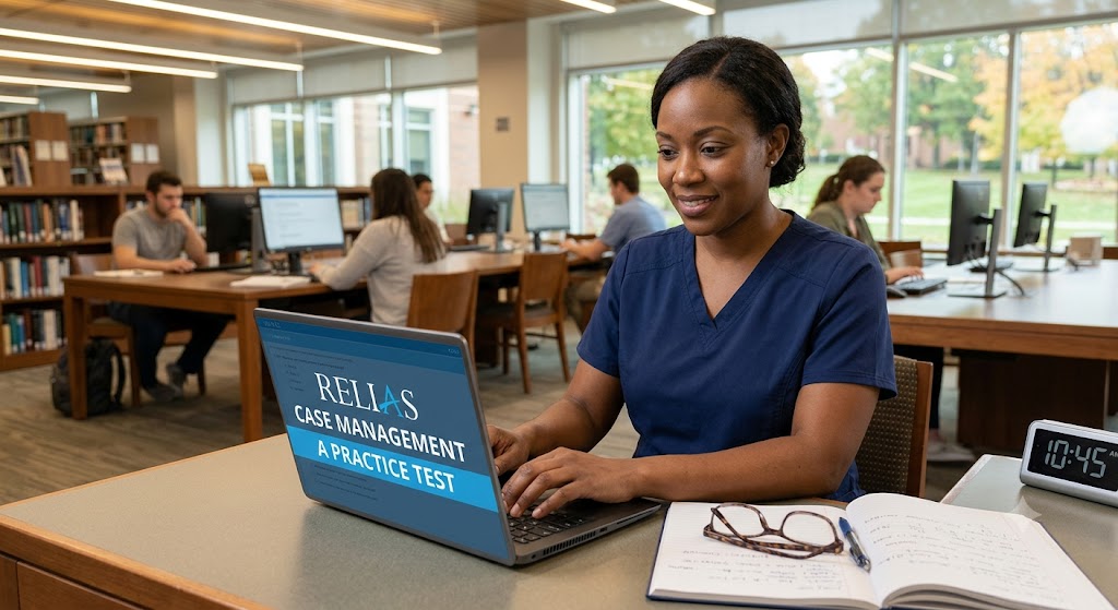 Relias Case Management Assessment A Practice Test Banner