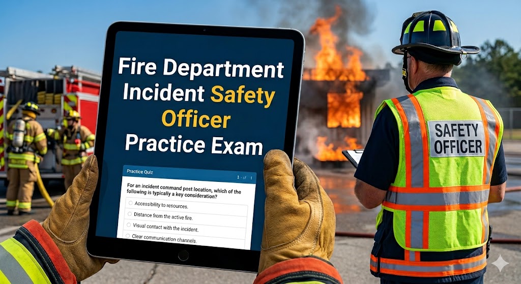 Fire Department Incident Safety Officer Practice Test Banner
