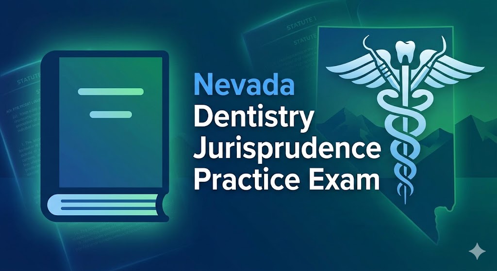 Nevada Dentistry Jurisprudence Practice Exam Banner