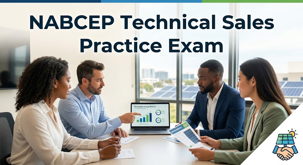 NABCEP Technical Sales Practice Exam Banner