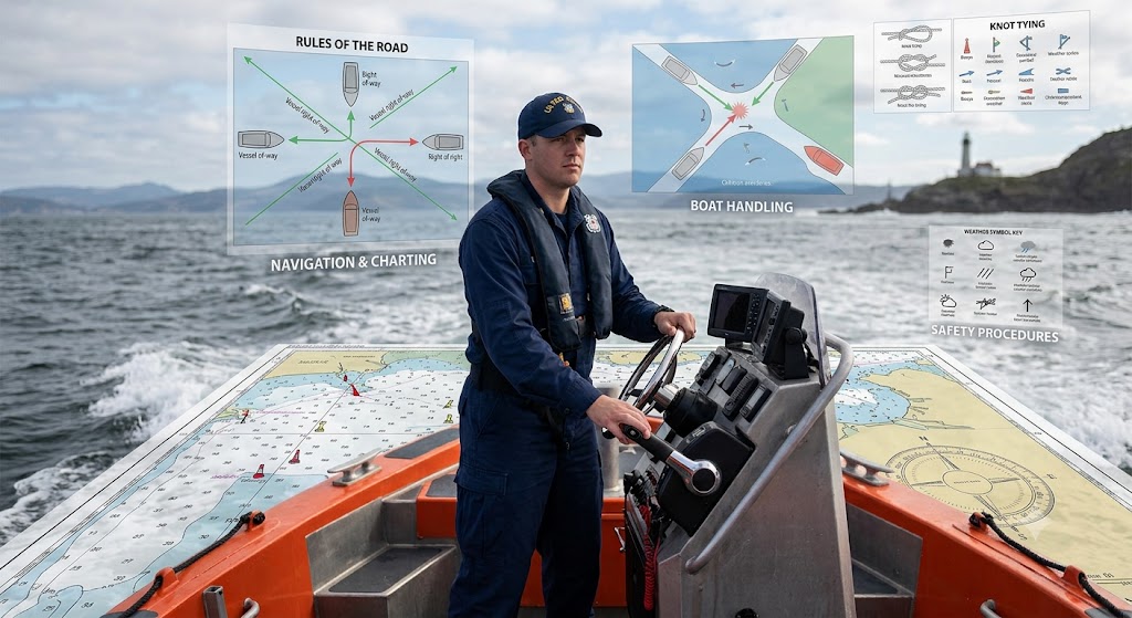USCG Coxswain Practice Exam Banner