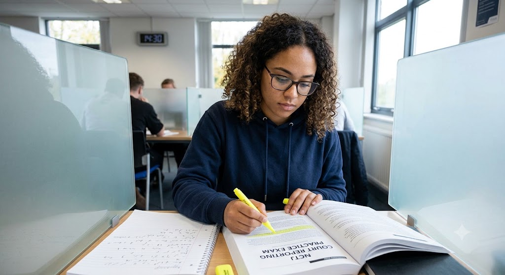 NCTJ Court Reporting Practice Exam Banner