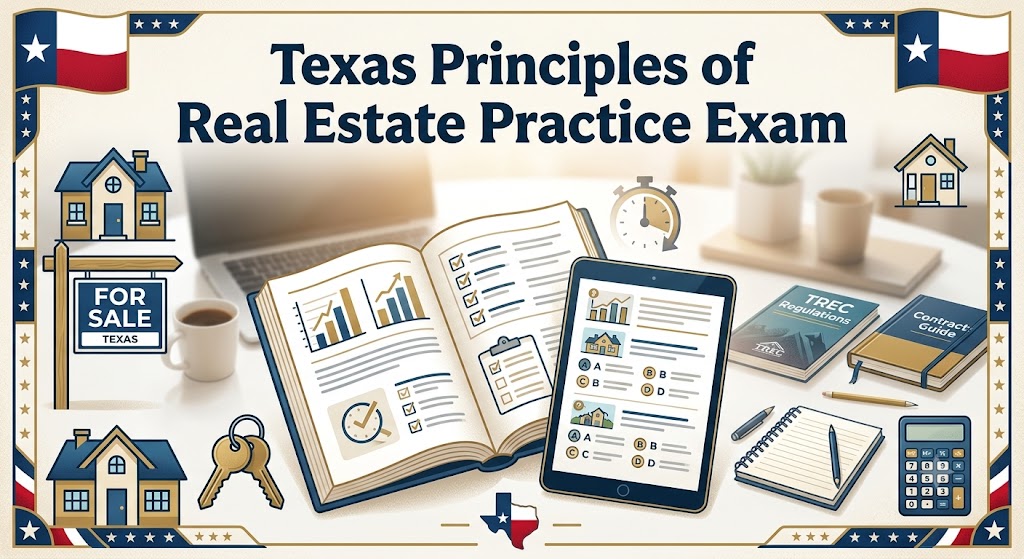 Texas Principles of Real Estate Practice Exam Banner