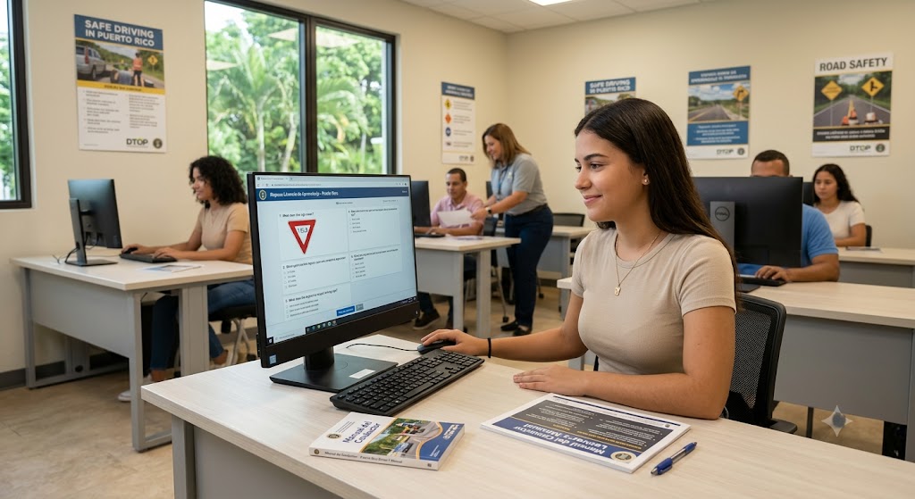 Puerto Rico Learner's Permit Practice Test Banner