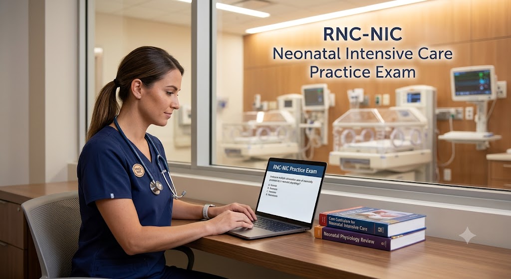 NCC Neonatal Intensive Care Nursing (RNC-NIC) Certification Practice Exam Banner