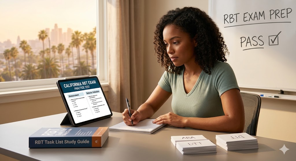 California Registered Behavior Technician (RBT) State Practice Exam Banner